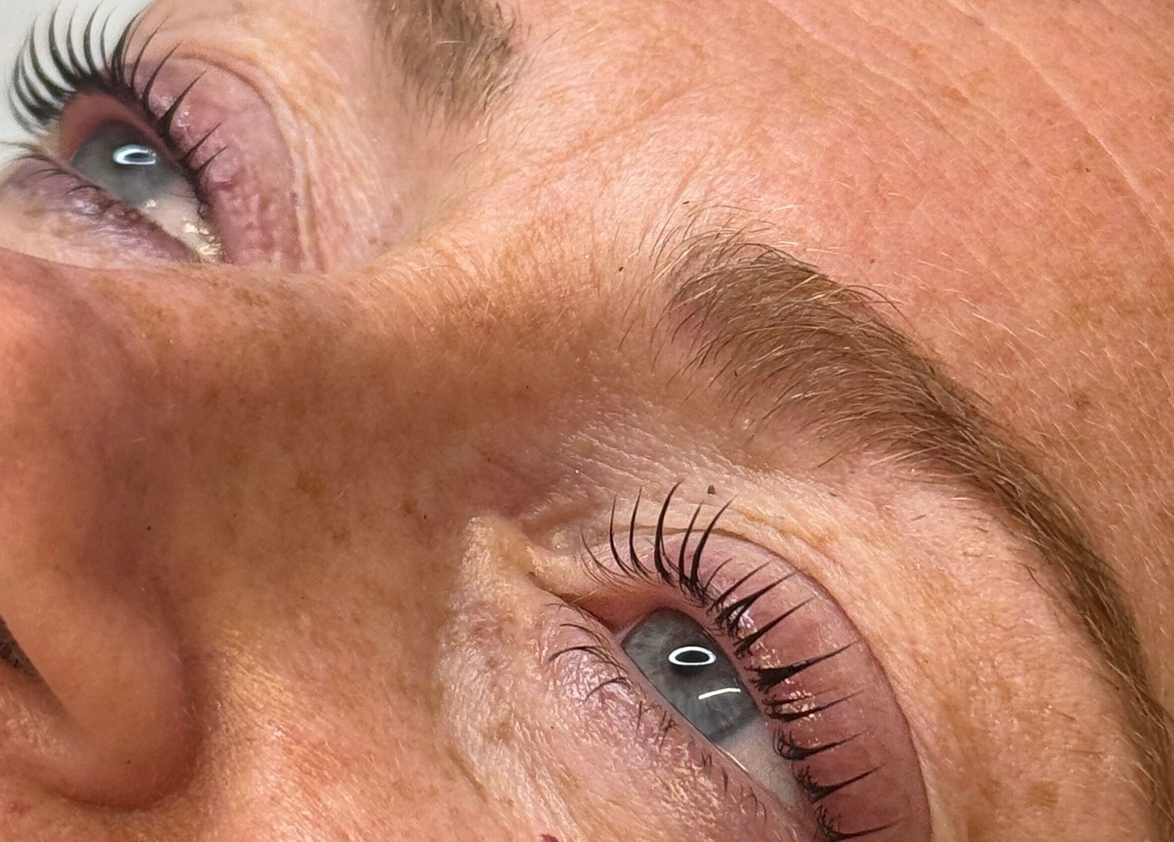 Enhanced lashes at Polished by Bec - Private Nail Salon, Grimsby, Ontario, CA offering expert beauty service.