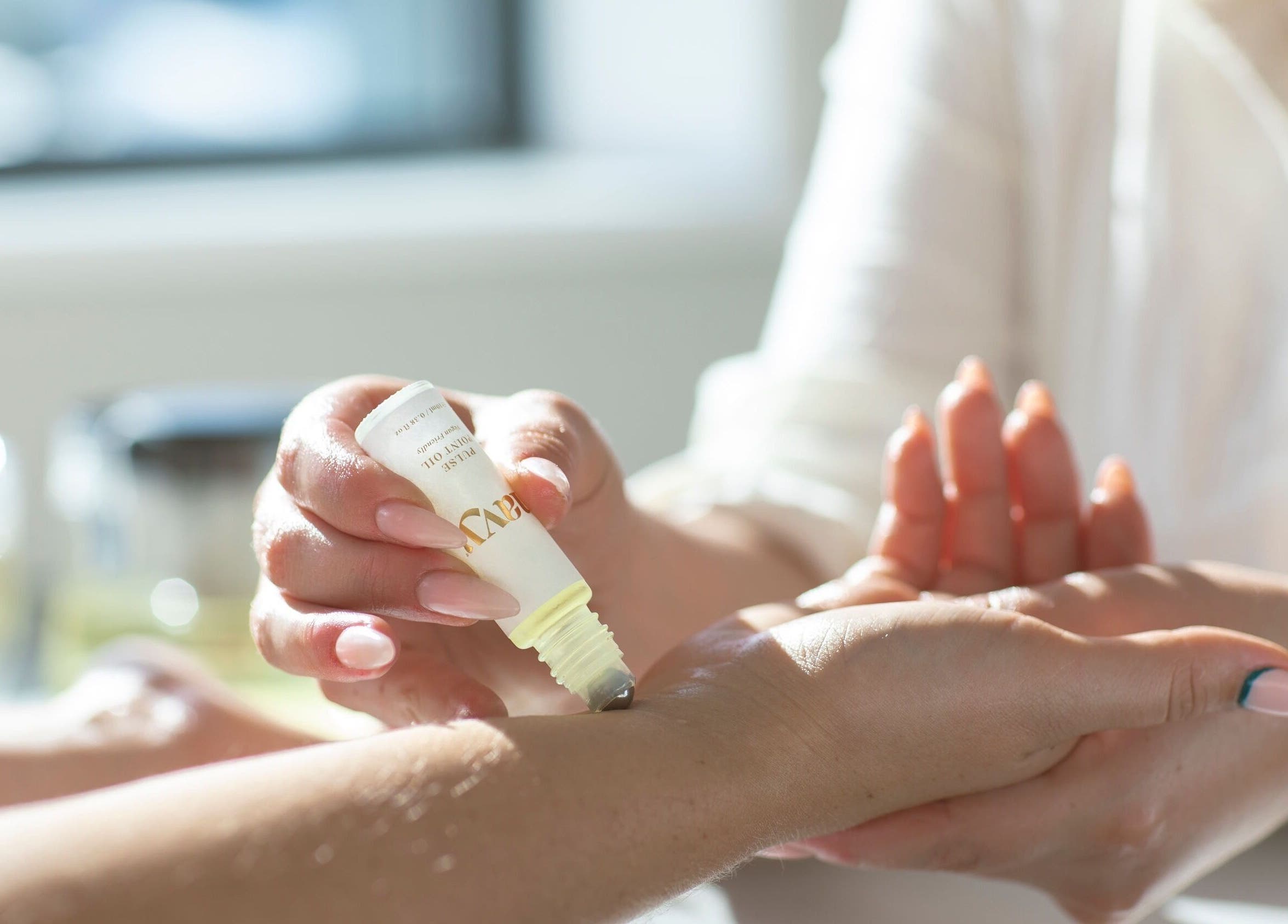 Luxurious hand massage at Liwa nails in Wadebridge, England, GB. Experience tranquility and wellness.