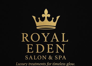 Royal Eden Spa logo featuring a gold crown, Toronto, Ontario, CA.