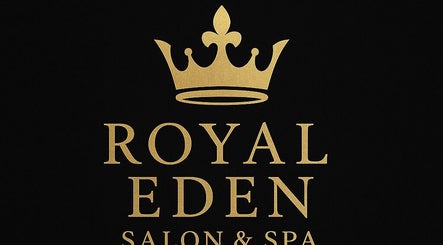 Royal Eden Spa logo featuring a gold crown, Toronto, Ontario, CA.