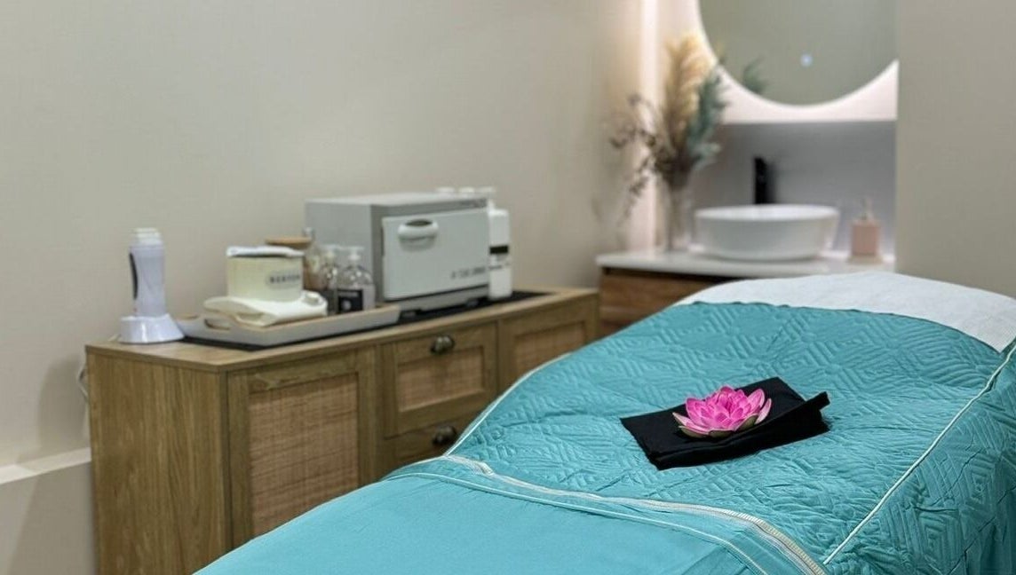 Elegant spa room at The Beauty Station | Pukekohe, Auckland, Auckland, NZ, featuring a serene massage table.