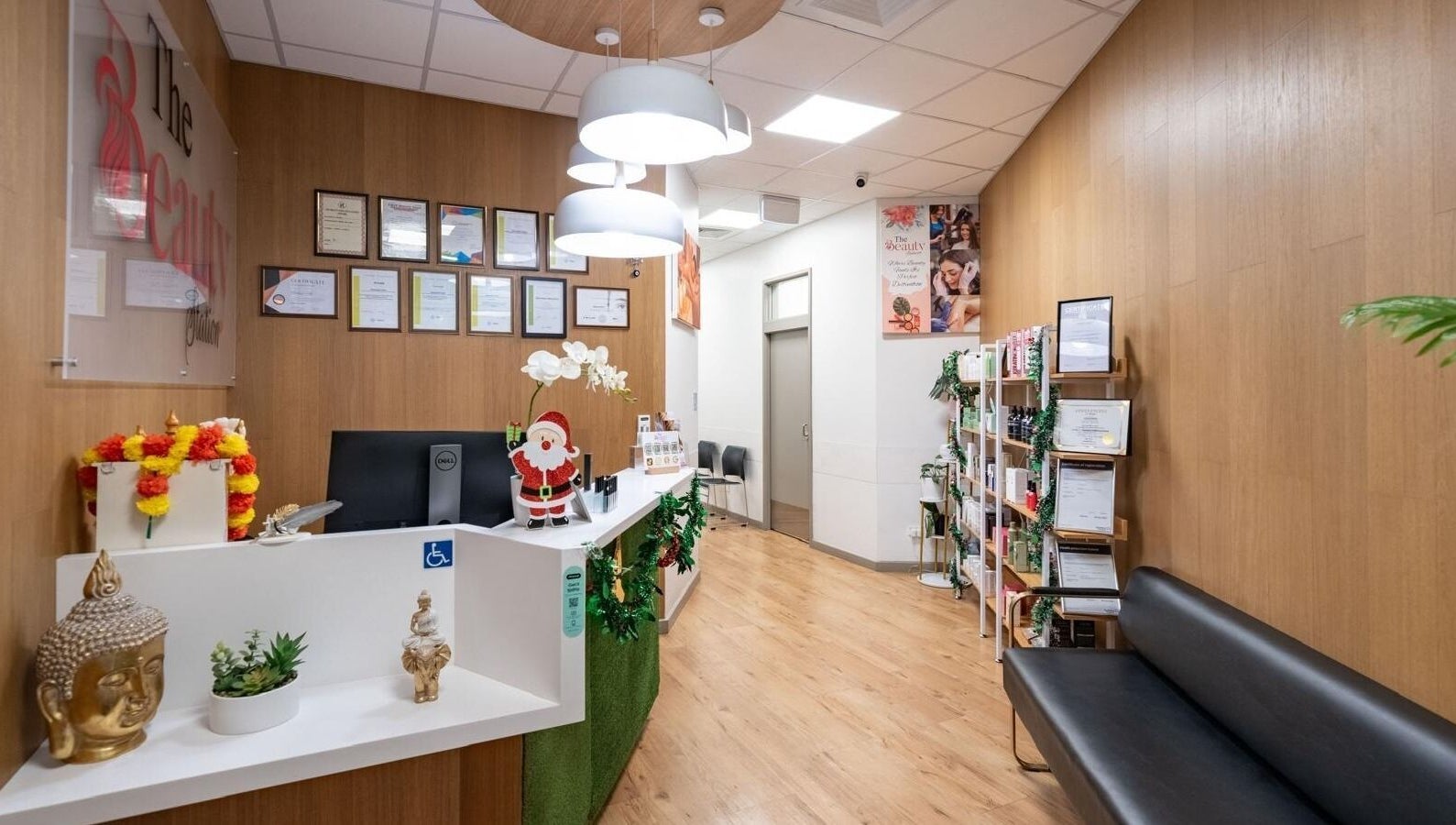 The Beauty Station | Takanini reception area in Auckland, Auckland, NZ featuring decor and seating.