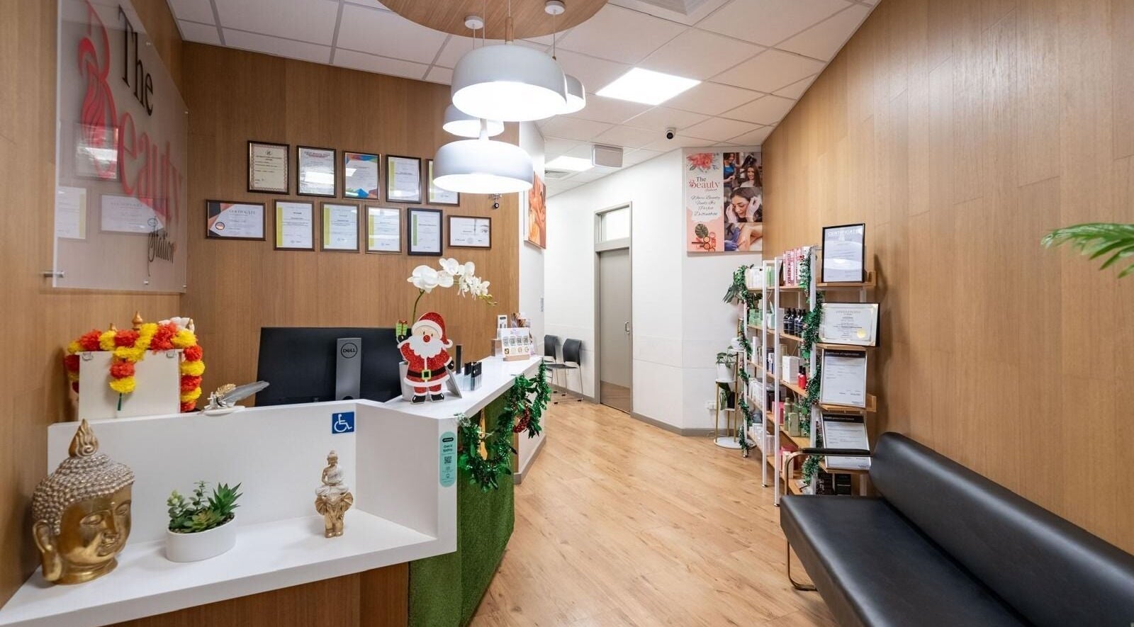 The Beauty Station | Takanini reception area in Auckland, Auckland, NZ featuring decor and seating.