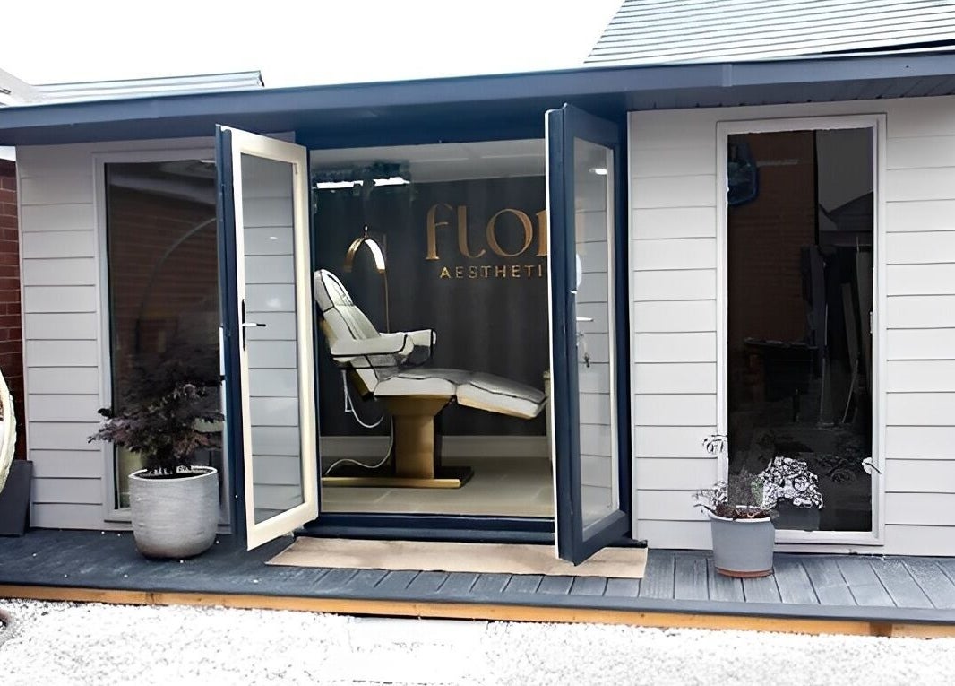Relaxing outdoor view of Flori Aesthetics Whittlesey, beauty retreat in Whittlesey, England, GB.