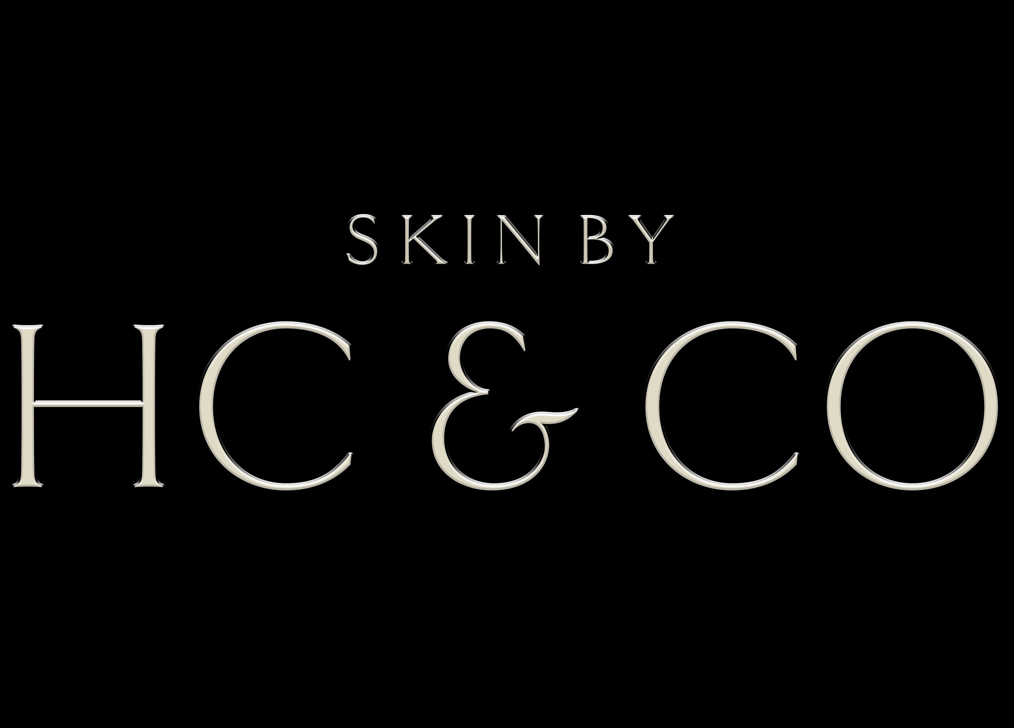 Skin by HC & CO logo, elegance refined in Sheffield, England, GB.