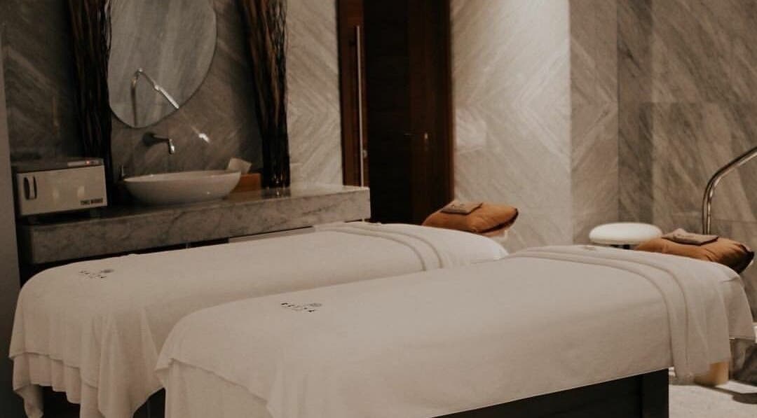 Luxurious spa room at Rayya Wellness, Staybridge Suites Financial District, Dubai, Dubai, AE.
