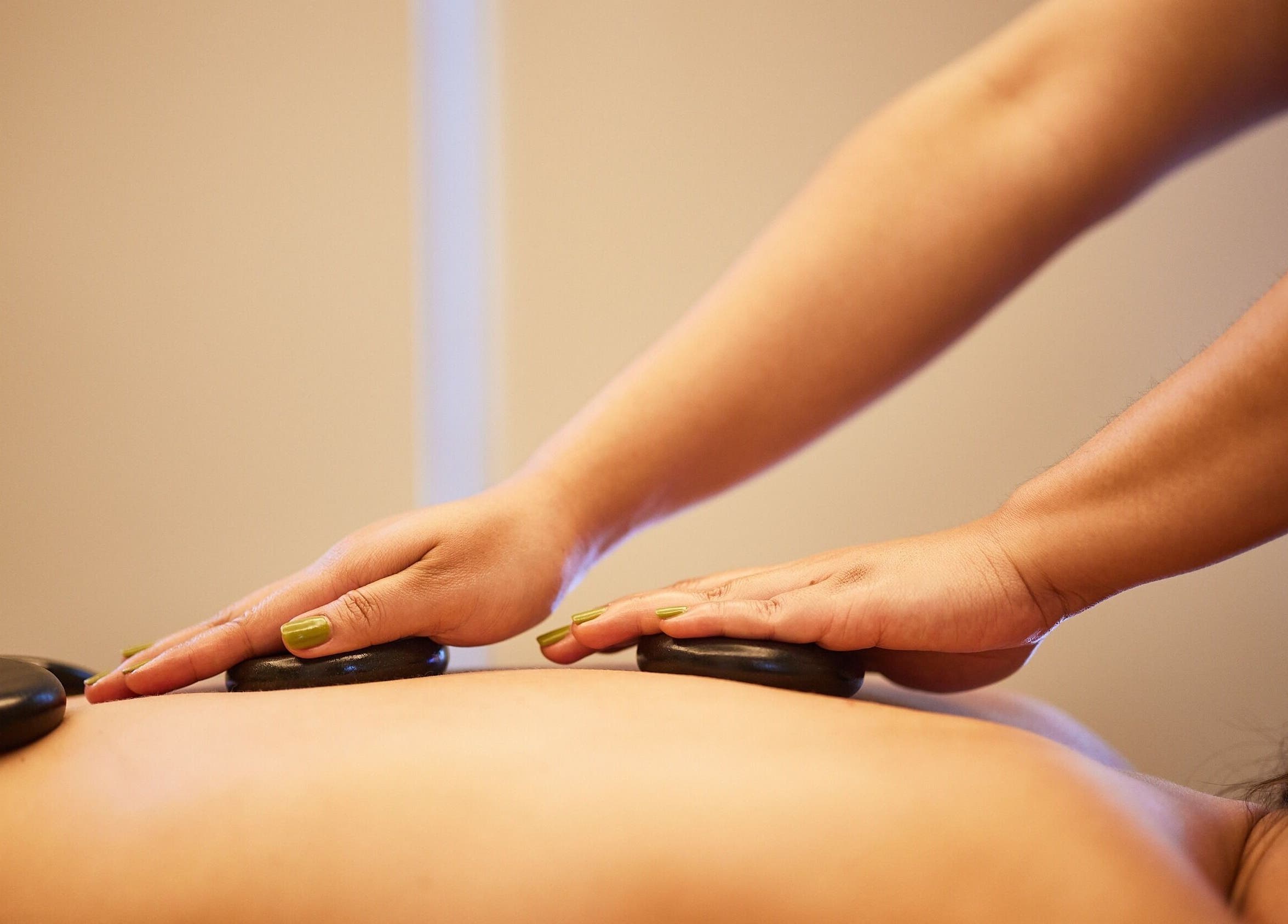 Hot stone massage at Doubletree by Hilton- Bay Square, Business Bay, Dubai, Dubai, AE for ultimate relaxation.