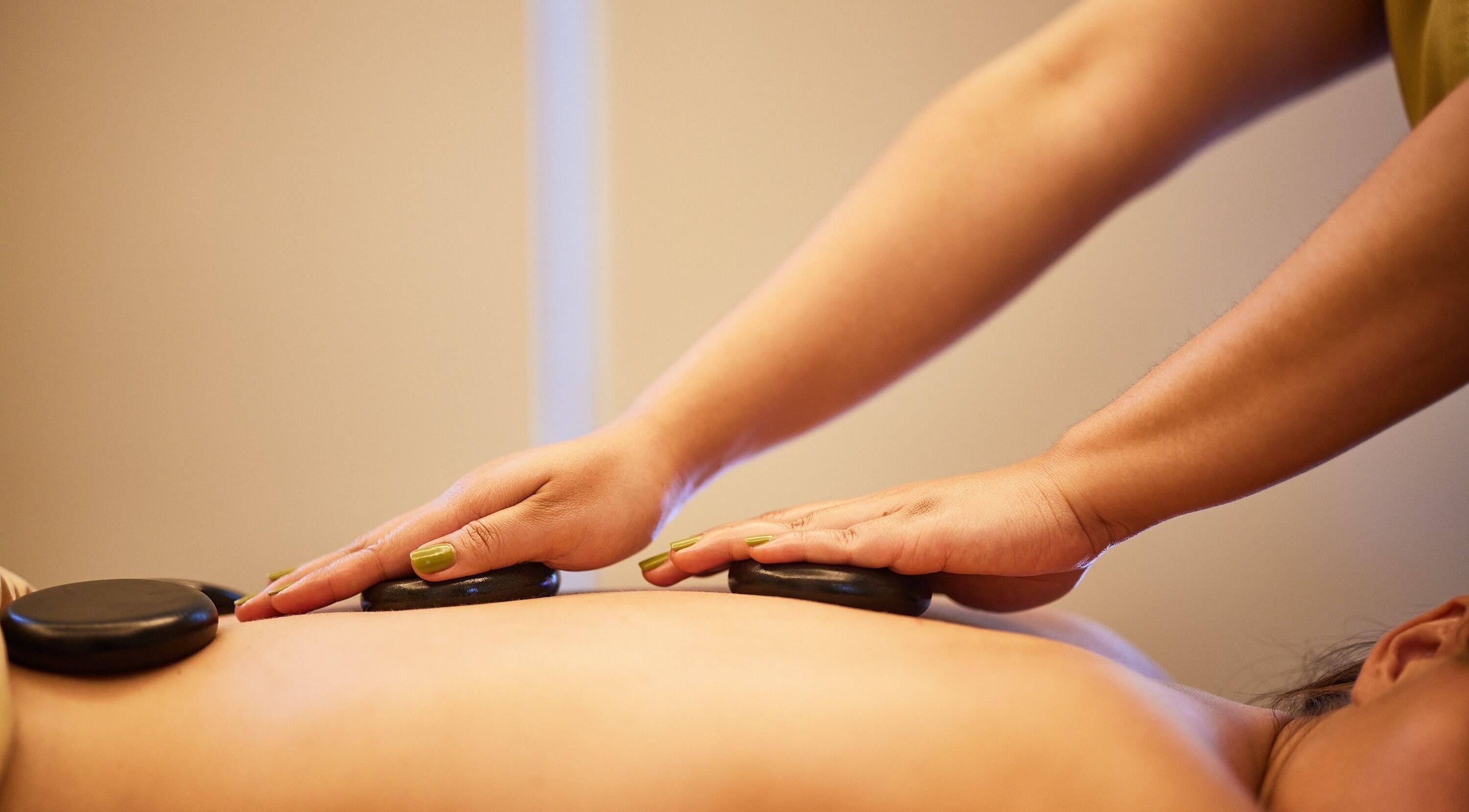 Hot stone massage at Doubletree by Hilton- Bay Square, Business Bay, Dubai, Dubai, AE for ultimate relaxation.