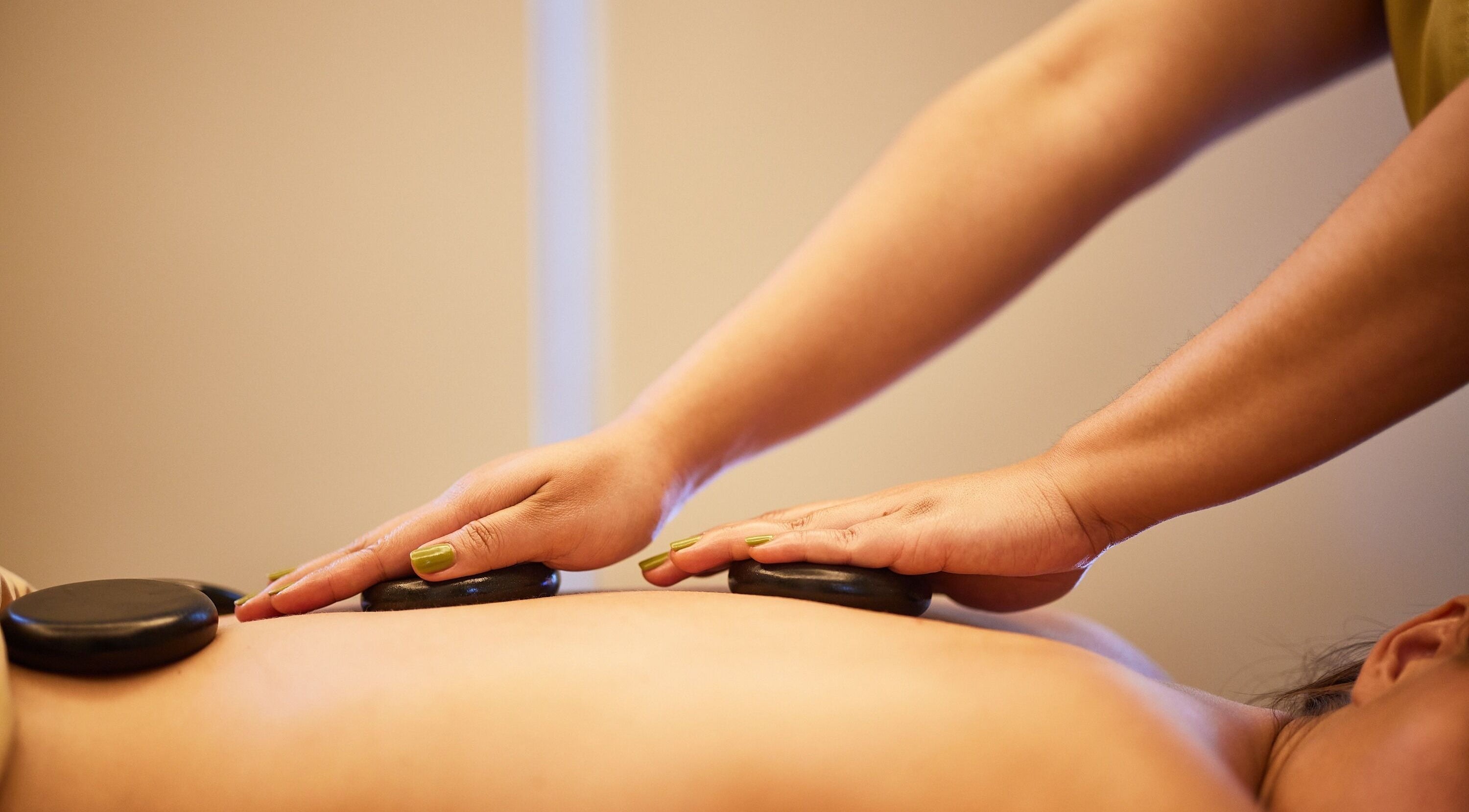 Hot stone massage at Doubletree by Hilton- Bay Square, Business Bay, Dubai, Dubai, AE for ultimate relaxation.