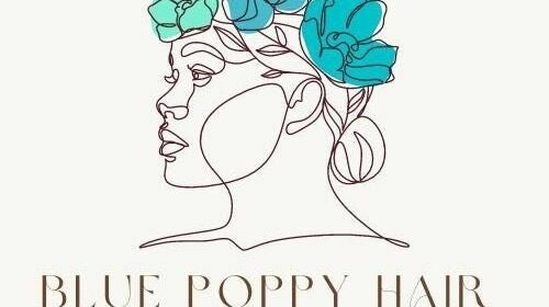 Blue Poppy Hair