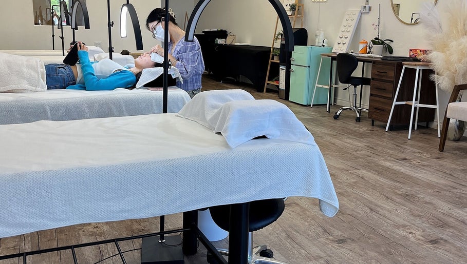 Canny Beauty Lashes (San Dimas): serene lash treatment in San Dimas, California, US, featuring expert care.