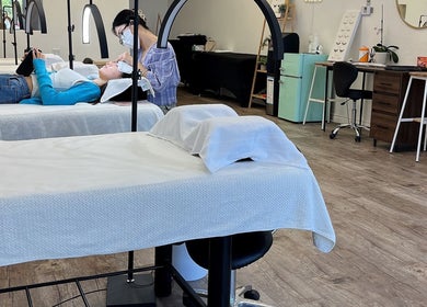 Canny Beauty Lashes (San Dimas): serene lash treatment in San Dimas, California, US, featuring expert care.