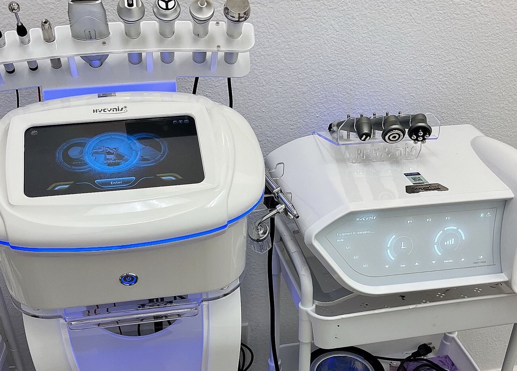 State-of-the-art beauty machines at Canny Beauty Lashes (San Dimas), San Dimas, California, US.