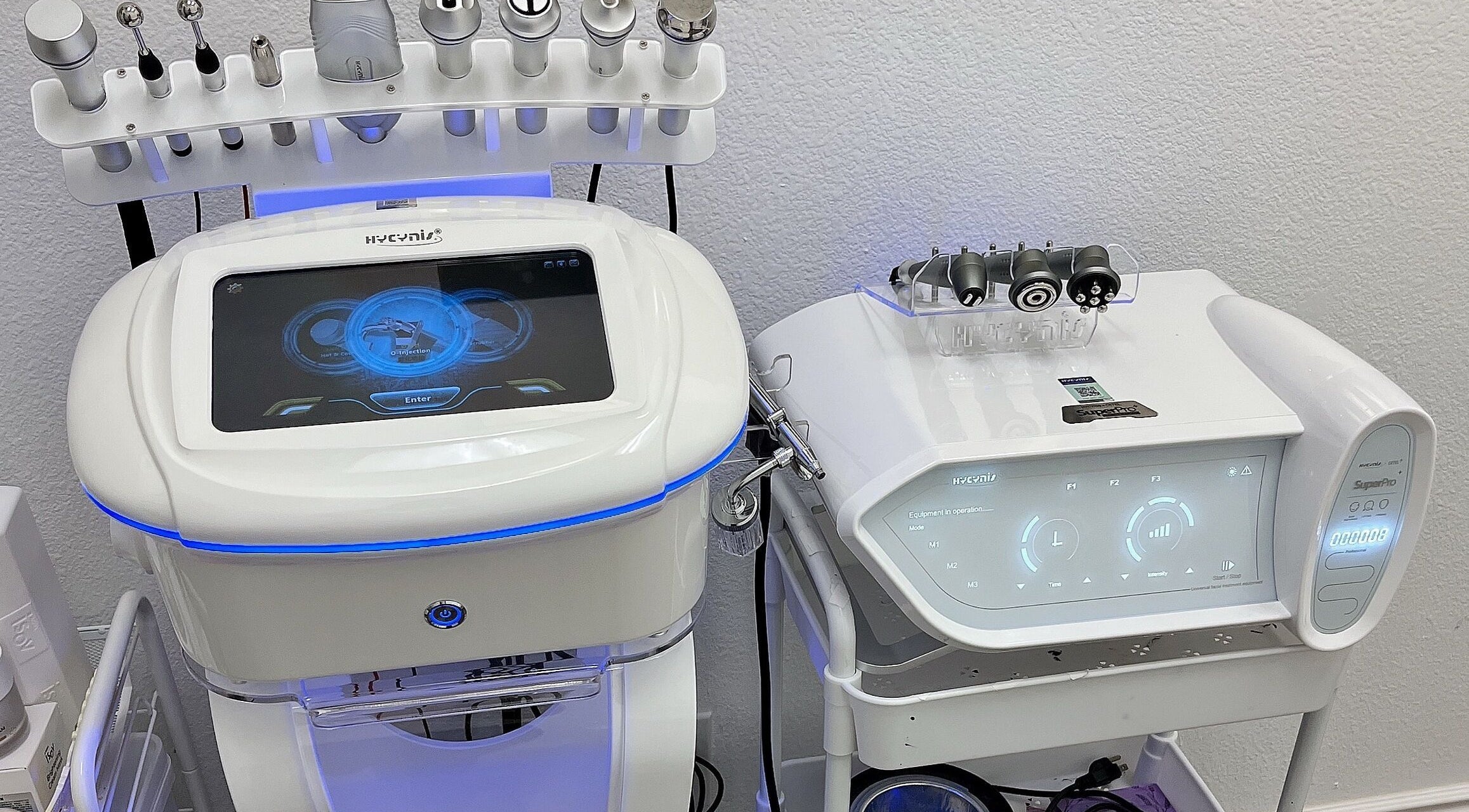 State-of-the-art beauty machines at Canny Beauty Lashes (San Dimas), San Dimas, California, US.