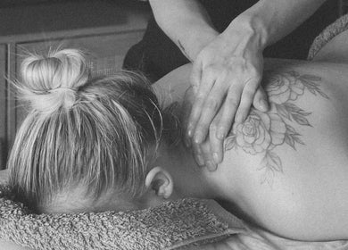 Relaxing back massage at Soul Sacrum Massage Therapy, Stoneville, Western Australia, AU. Serene and rejuvenating.