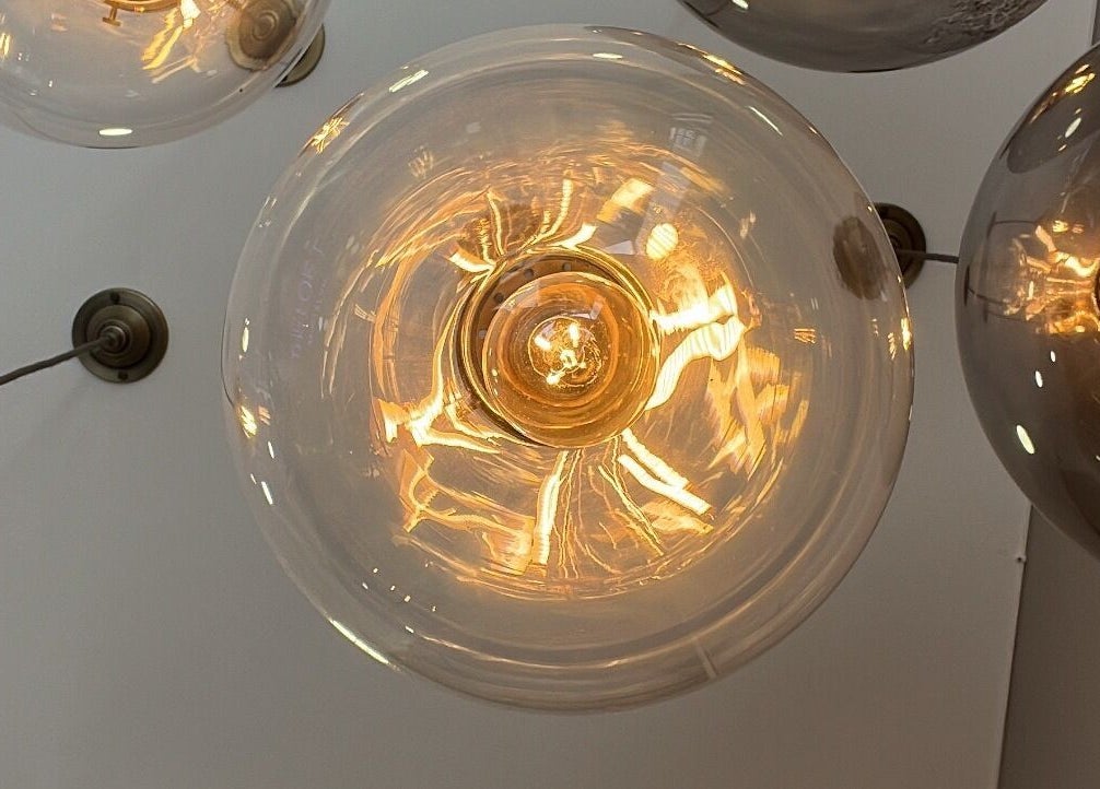 Chic pendant lights at The Loft BB7 in Clitheroe, England, GB, creating an elegant ambiance.