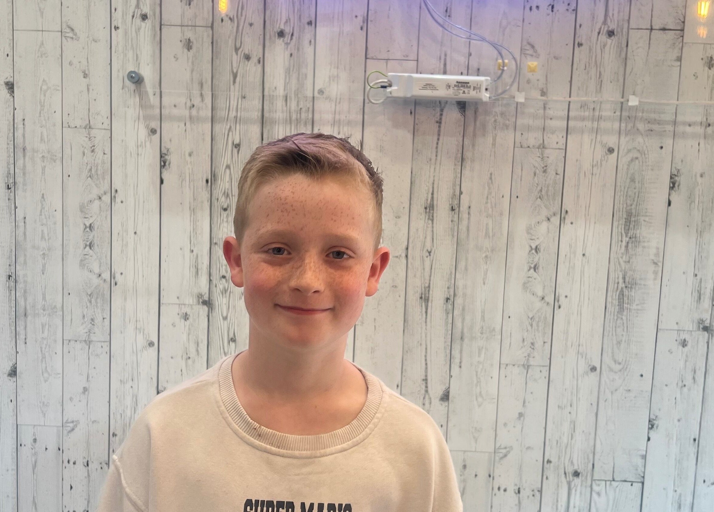 Beautiful rustic wood paneling at The Loft BB7 in Clitheroe, England, GB, creating a cozy atmosphere.