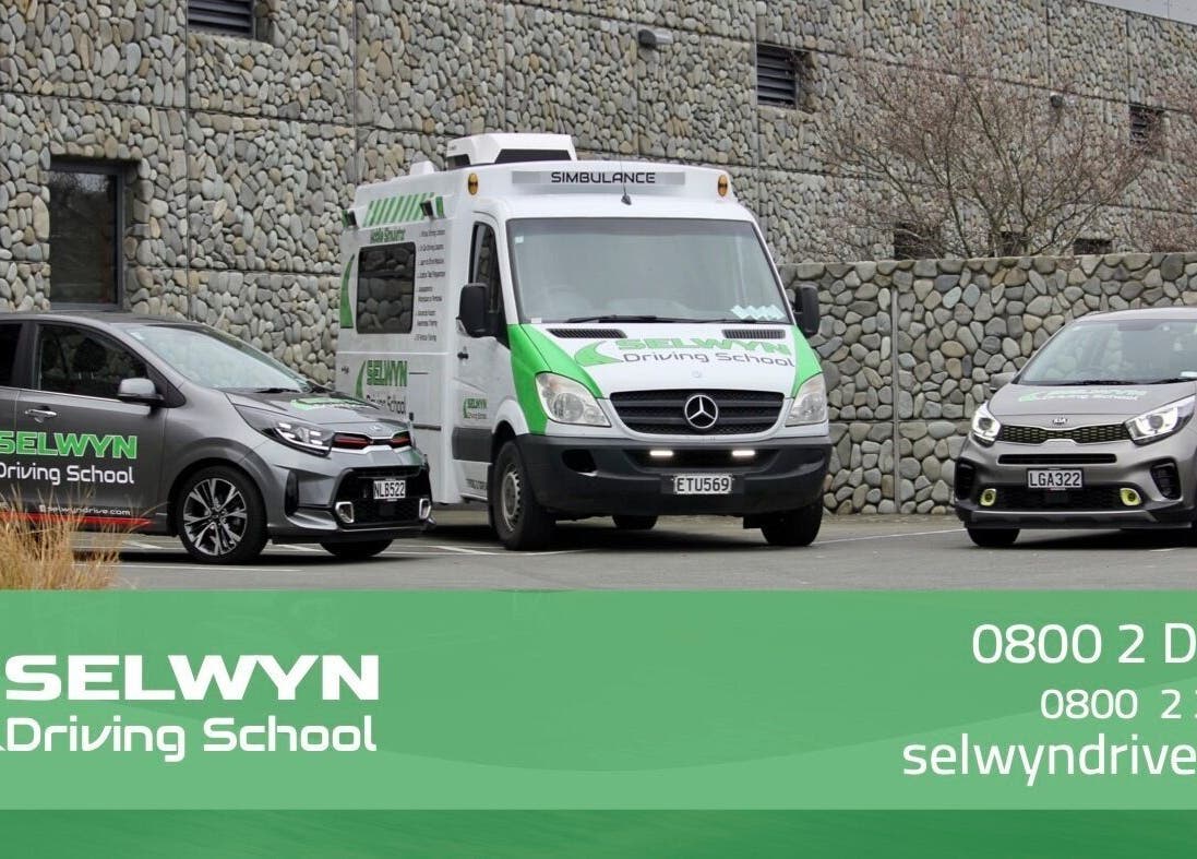 NZ Drive - Selwyn Driving School vehicles in Rolleston, Canterbury, NZ, showcasing a learner-friendly environment.