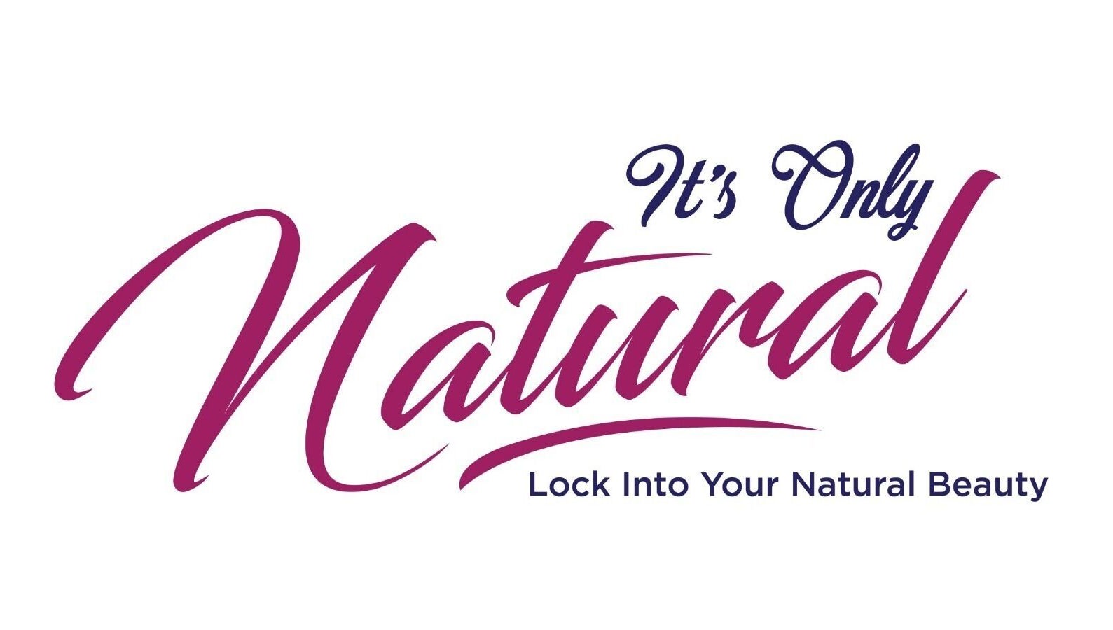 It's Only Natural logo in vibrant script at Saint James, BB, showcasing natural beauty.