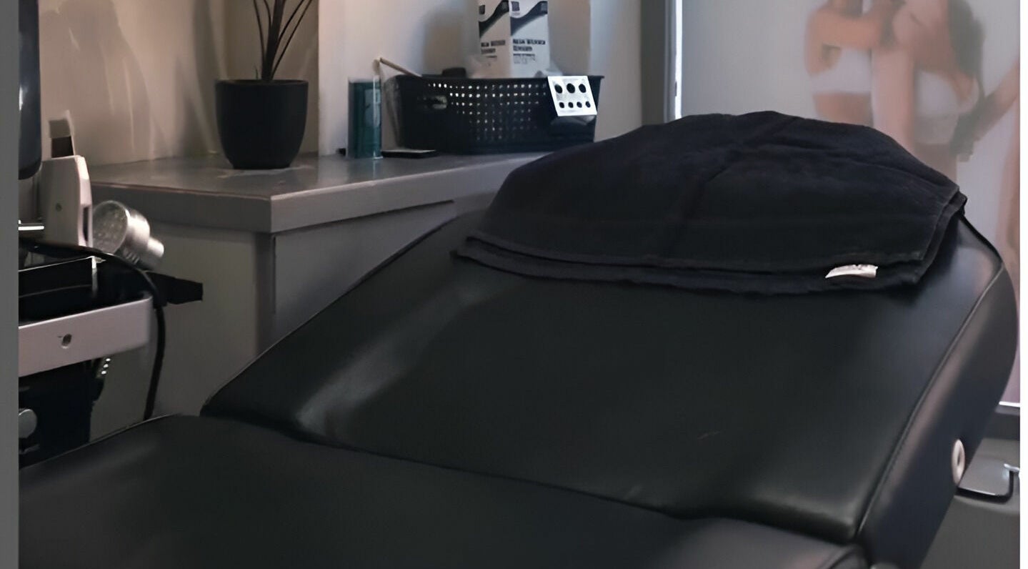 Luxurious spa bed at Nene Valley Pure Skin Ltd, Peterborough, England, GB, offering premium wellness treatments.