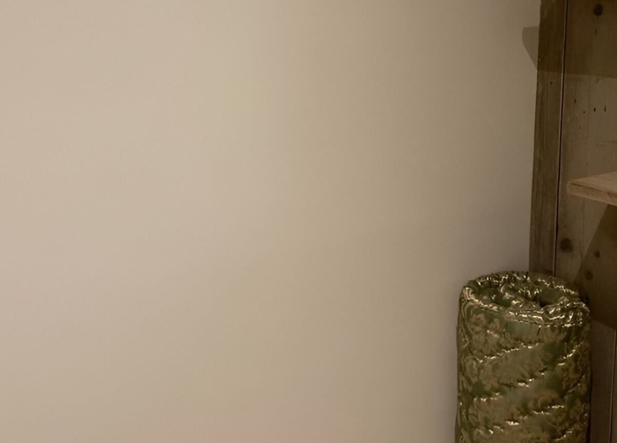 Ontspannende hoek met Boeddha beeld bij Praktijk Mijn Lijf - Huizen, Noord-Holland, NL.