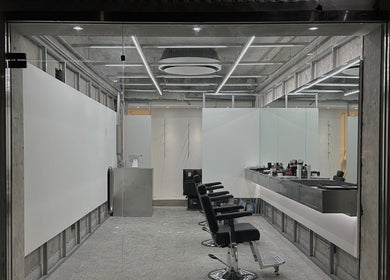 Modern beauty salon interior at LEKKER Gangnam, Seoul, Seoul, KR. Sleek design for a luxurious experience.