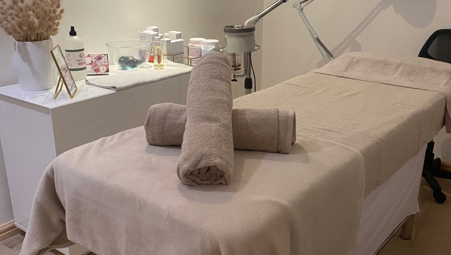 Relaxing treatment room at Gosh Beauty (Gosh Nails 2nd Branch), Stellenbosch, Western Cape, ZA.