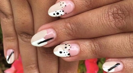 Elegant nail art at Gosh Beauty (Gosh Nails 2nd Branch), Stellenbosch, Western Cape, ZA.