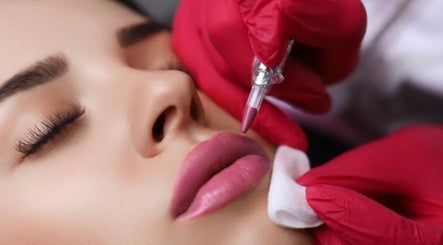 Lip enhancement procedure at Shape & Glow Aesthetics Birmingham, Birmingham, England, GB.