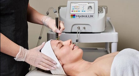 Facial treatment with HydroLux at Bright Eyes & Beauty Seymour, Seymour, Victoria, AU.
