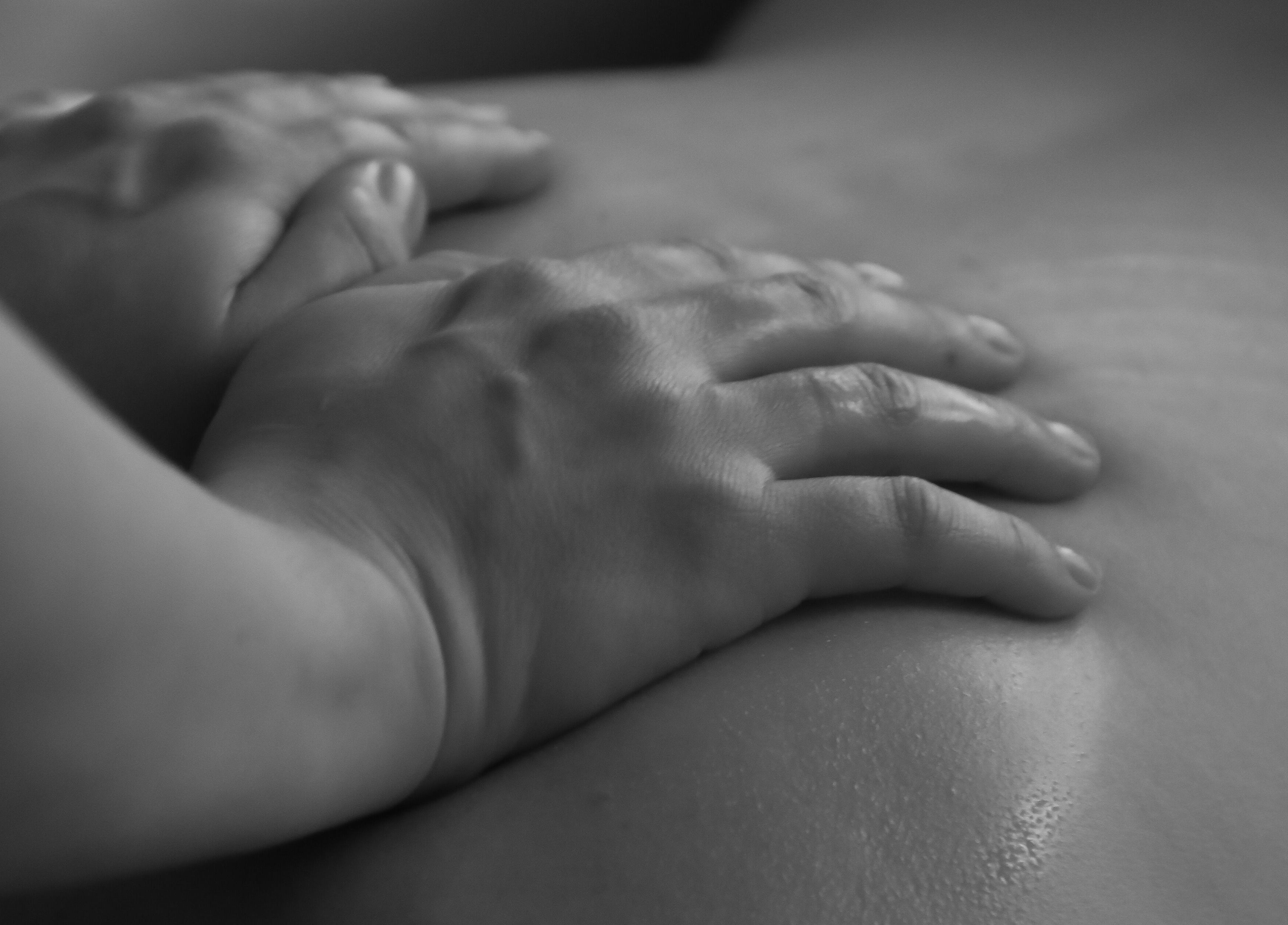 Relaxing back massage at Soften MELBOURNE in Prahran, Victoria, AU.