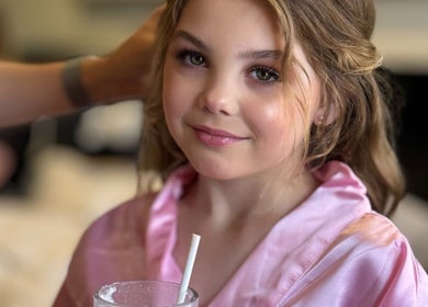 Young girl enjoys a relaxing experience at Nadya Beauty Studio, Blair Athol, South Australia, AU.