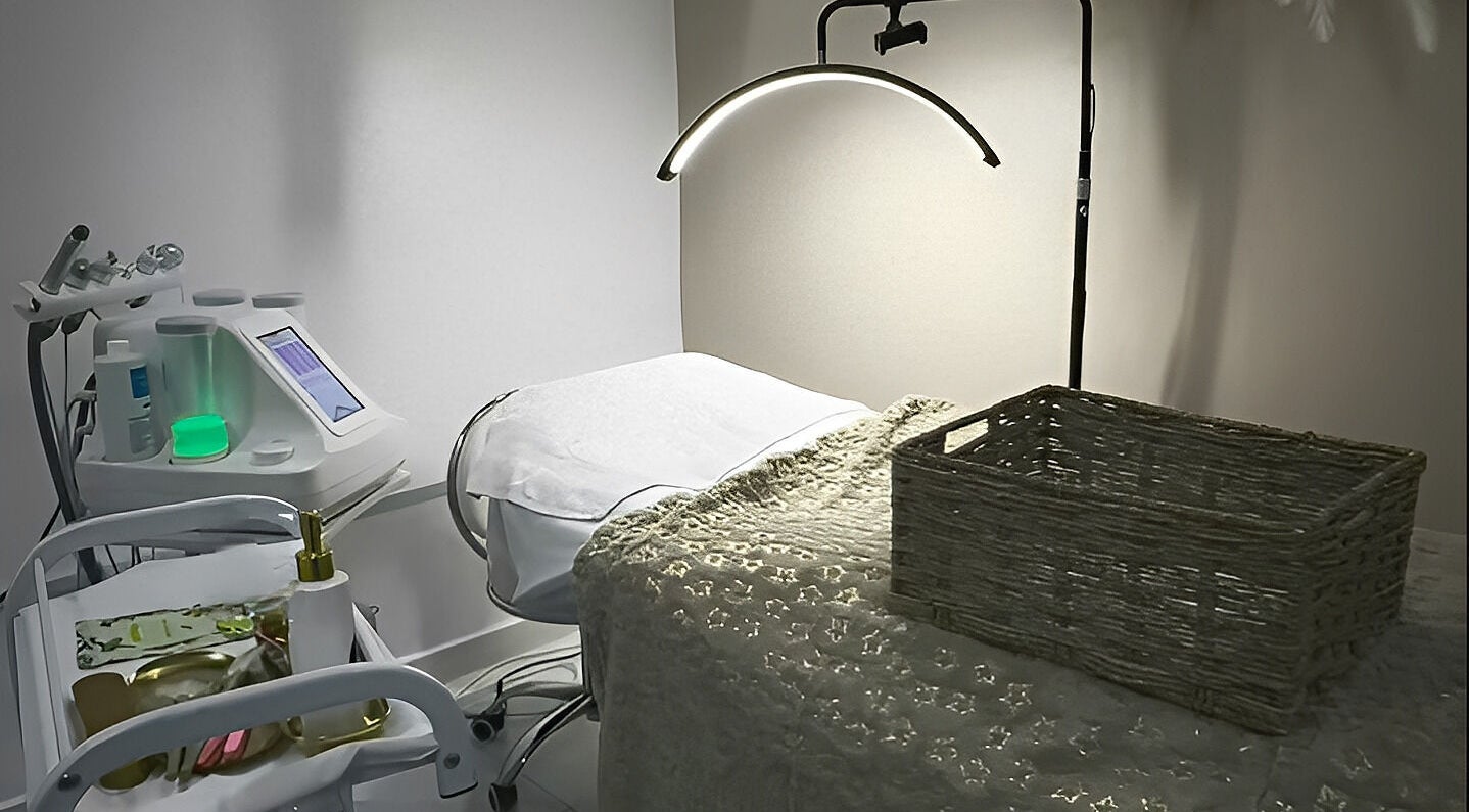 Tranquil treatment room at Beautified By Linda Med Spa & Aesthetic Shop, Lekki, Lagos, NG.