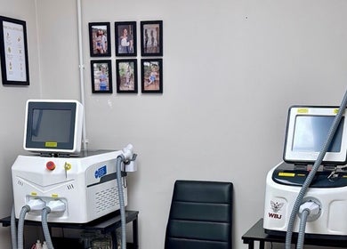 Advanced laser machines at ER Laser Clinic, Wisbech, England, GB, for high-quality beauty treatments.