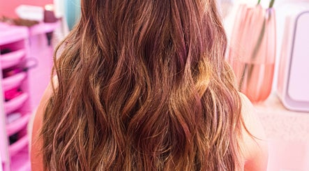 Styled wavy hair at Tokyo Posh - The Podium Mall Ortigas Center, Mandaluyong, Metro Manila, PH salon.