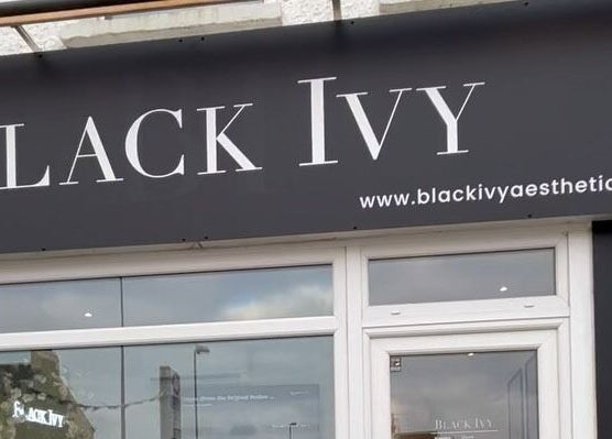 Black Ivy storefront in Swanley, England, GB showcases modern elegance.