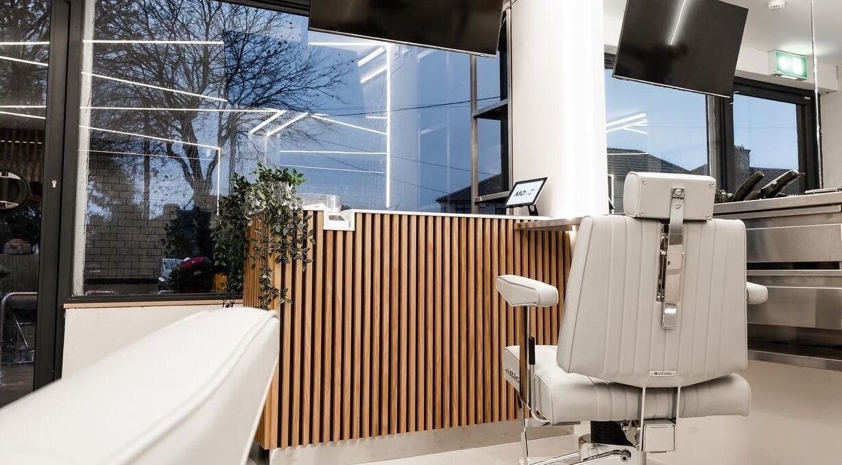Modern salon interior at Move Salon Inchicore with sleek chairs and decor in Dublin, County Dublin, IE.