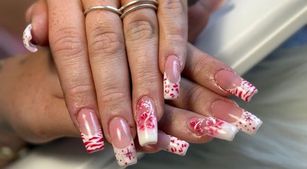 Festive nail art design at Elegance in Bloom Co., Ellenbrook, Western Australia, AU. Perfect for special occasions.
