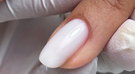 Close-up of a glossy, manicured nail at The Gellab, Wath Upon Dearne, England, GB.