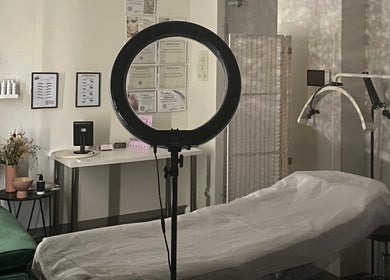 Elegant treatment room at Brow Obsession Specialist, Dee Why, New South Wales, AU, showcasing beauty services setup.
