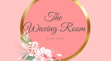 Logotipo elegante de The Waxing Room con flores en Mayaguez, Puerto Rico, US.