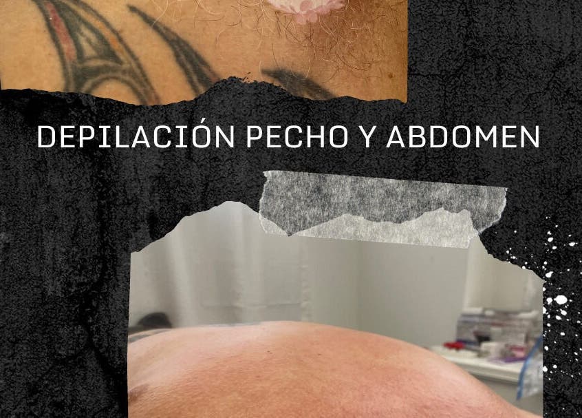 Servicio de depilación de pecho y abdomen en The Waxing Room, Mayagüez, Puerto Rico, US.