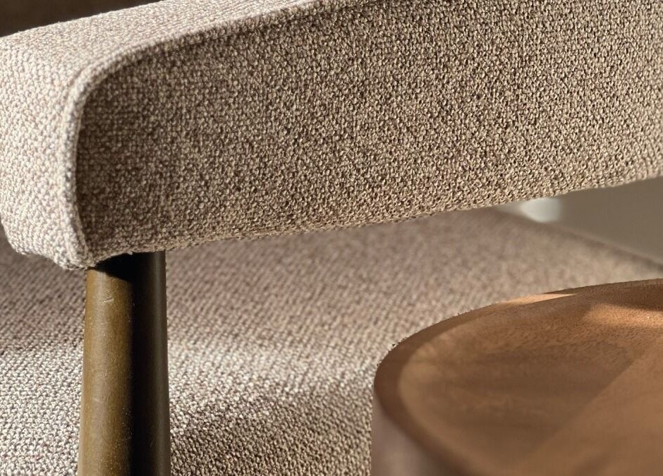 Elegant chair detail at Hermanos Aesthetics, Cape Town, Western Cape, ZA showcasing contemporary style.