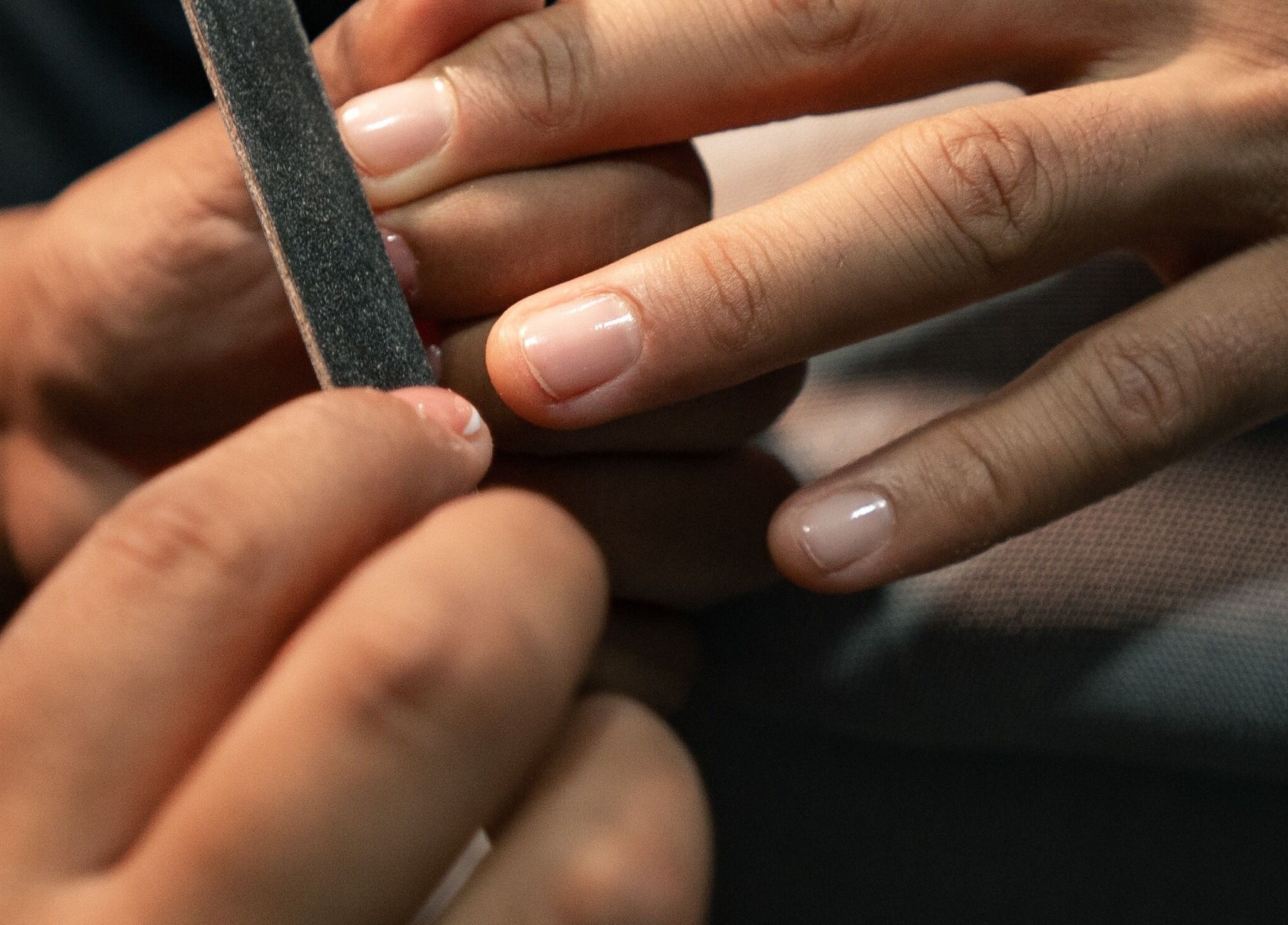 Professional manicure service at Hom Spa Cartagena in Cartagena, Bolívar, CO.