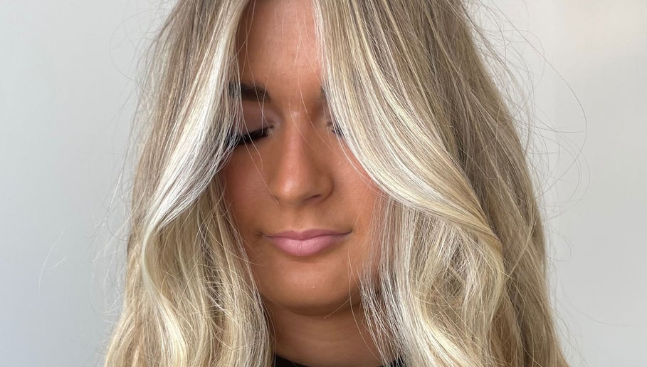 Stylish blonde waves at Envy Hair Company in Fort Pierce, Florida, US.