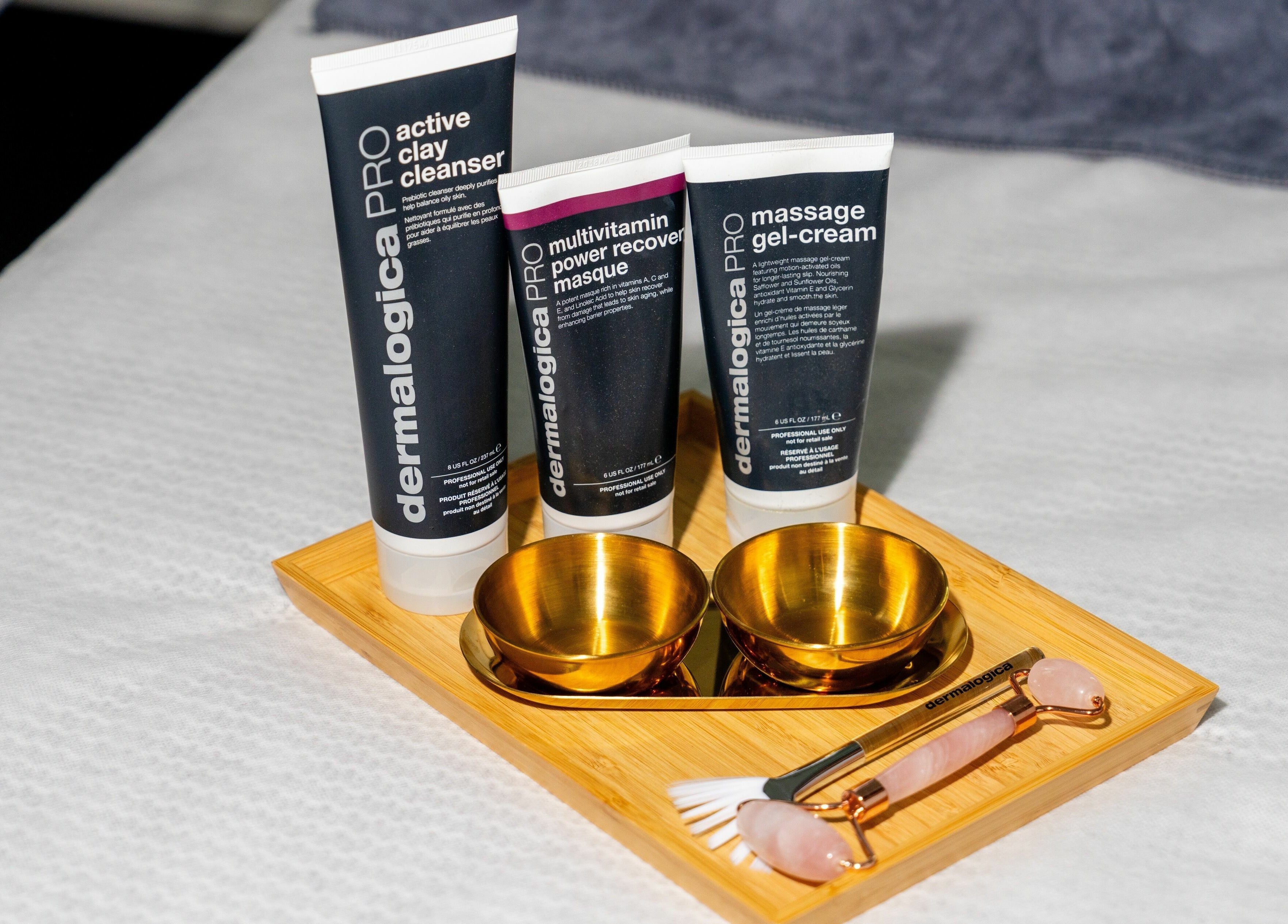 Dermalogica Pro skincare set at Sol Brow and Lash, Melbourne, Victoria, AU.