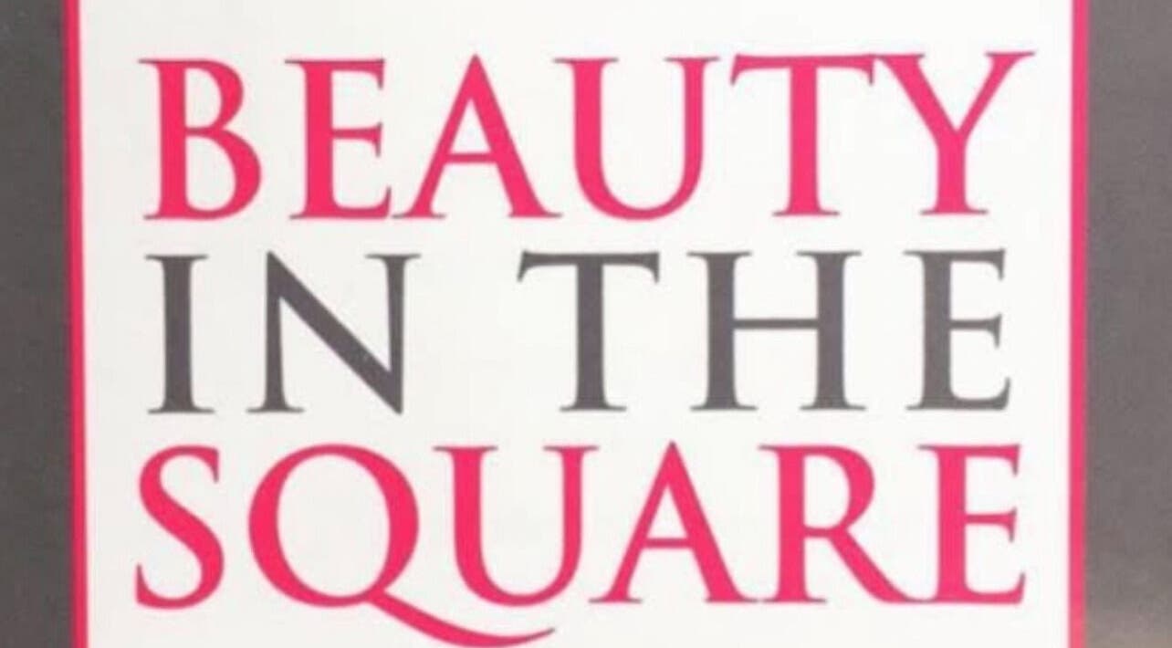 Beauty In The Square logo at Kirkintilloch, Scotland, GB, highlighted with bold, elegant typography.