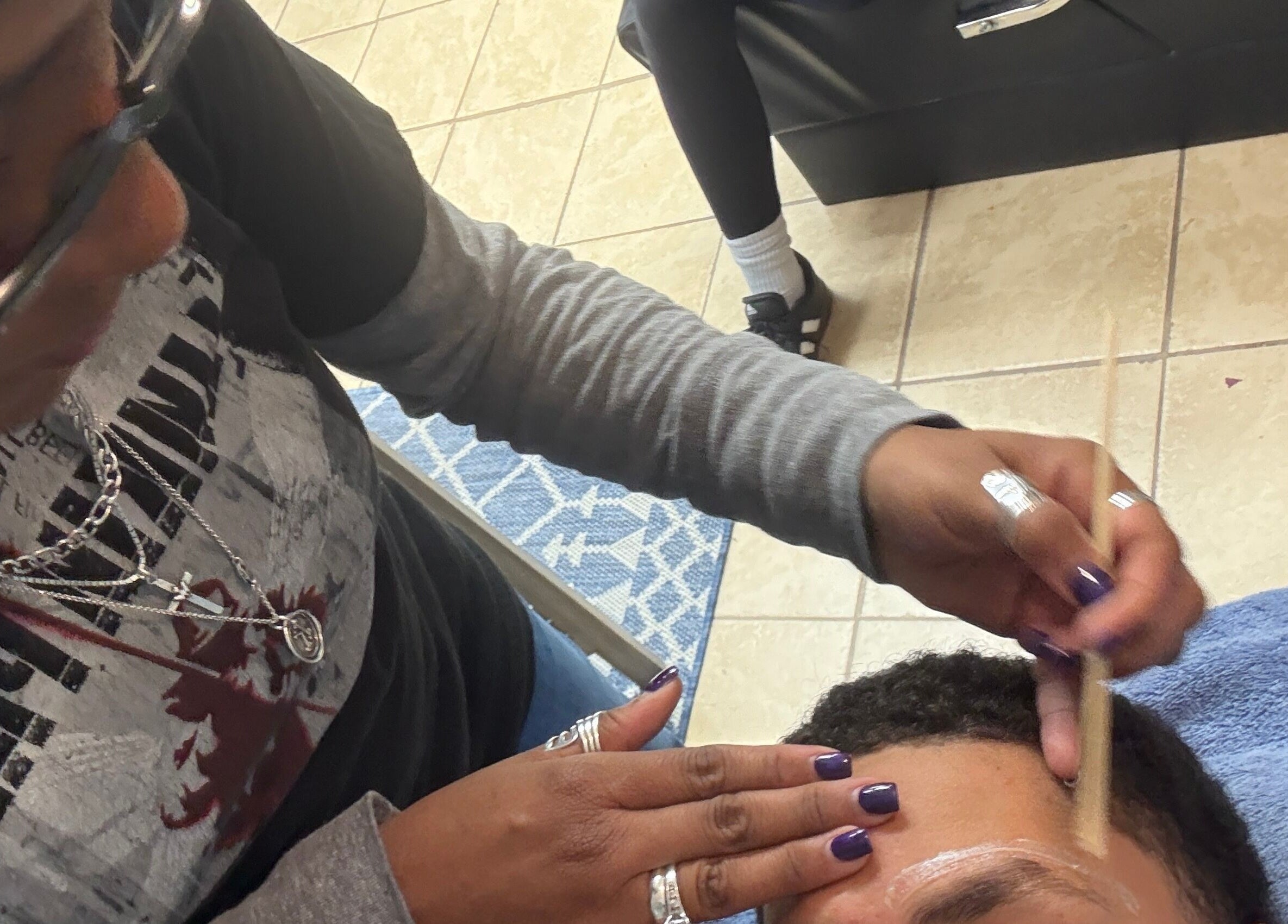 Expert eyebrow waxing at Waxing by Keisha, Newport News, Virginia, US. Enhancing beauty with precision.