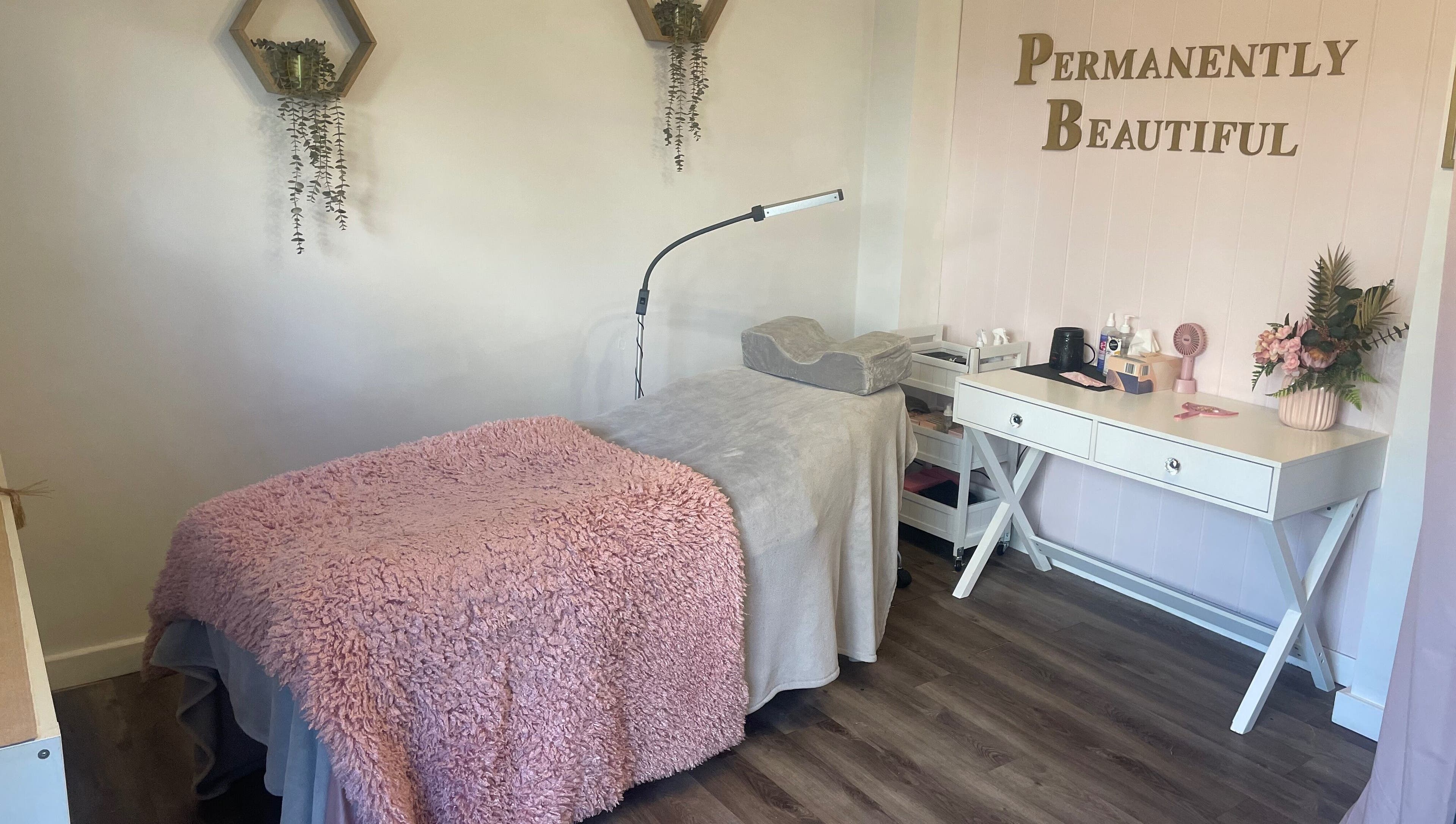 Tranquil treatment room at Beauty On Point, Victoria Point, Queensland, AU with soft decor for a serene experience.