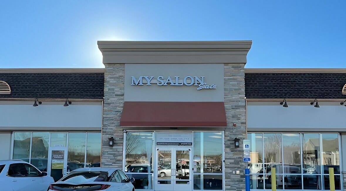 Marcos Acevedo Barbering storefront in Somerset, New Jersey, US with a stylish exterior.